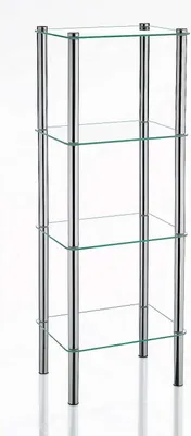 Produktbild von Kela Regal Lars Metall 40x30x107cm, 18051