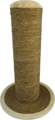 Produktbild von Dehner Lieblinge Kratzstamm Rumba für Katzen, 64 x 40 x 40 cm, Seegras/Polyester, braun