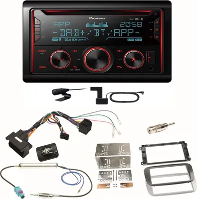 Produktbild von Pioneer FH-S820DAB DAB+ Bluetooth Einbauset für Ford Focus Mondeo S-Max Galaxy