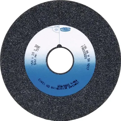 Produktbild von TYROLIT Schleifbockscheibe Ø 175 x B 25 x 32 mm Körnung 60 Normalkorund - 2962