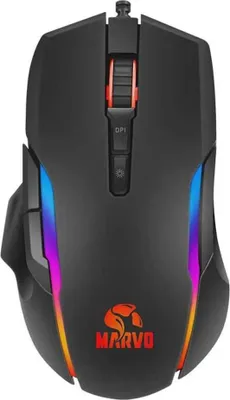 Obrázok produktu pre Marvo G945, Všestranný, Optický, USB Typ-A, 10000 DPI, Čierna