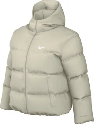 Productafbeelding van Nike dames trainingsjack W NSW TF SYNFL NK CLSC PFR, kleur: lichtbeige/wit, maat: XL
