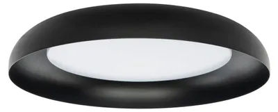 Produktbild von Lindby LED-Deckenleuchte Florie, schwarz, Metall, Ø 40 cm