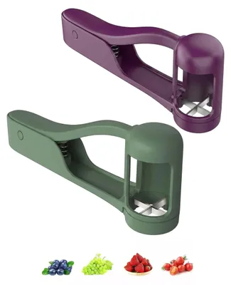 Imagen del producto de Juego de 2 cortadores de uvas para un corte de fruta eficiente