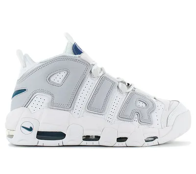 Produktbild von Nike Air More Uptempo FLS - Metallic Teal - Schuhe Weiß DR7854-100 , Größe: EU 43 US 11