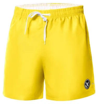 Produktbild von Ladeheid Herren Badehose Badeshorts Beachshorts Schwimmhose LA40-198 (Gelb, XL)