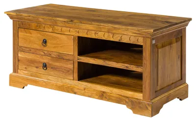 Produktbild von MASSIVMOEBEL24.DE TV-Board Akazie 115x48x50 honig lackiert OXFORD #0317