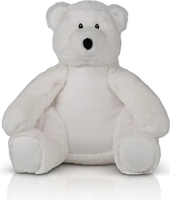 Produktbild von Mumbles MM061 | Print Me Eco Polar Bear - Farbe: White - Größe: M