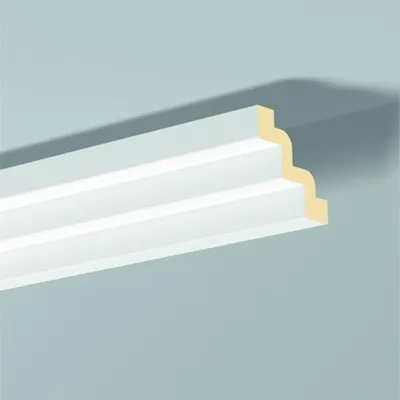 Immagine prodotto di Modanatura del soffitto NMC Z52 ARSTYL Noel Marquet Battiscopa decorativo Battiscopa decorativo moderno bianco 2 m