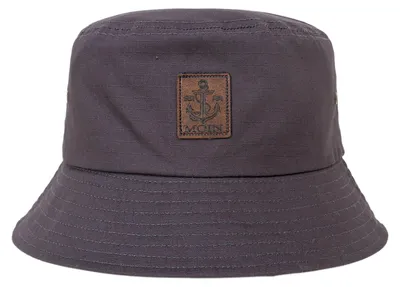 Produktbild von Leoberg Uni Fischerhut für Erwachsene - Bucket Hat Sommerhut aus Baumwolle Größe L/XL in 155070-Braun-20