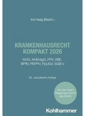 Immagine prodotto di Krankenhausrecht kompakt 2026