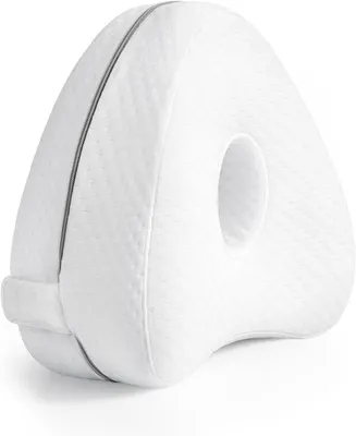 Produktbild von Kniekissen für Seitenschläfer – Ergonomisches Beinkissen aus Memory-Schaum, ideal für Beine, Hüfte und Rücken, mit atmungsaktivem, abnehmbarem und waschbarem Bezug