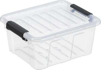 Produktbild von plast team Aufbewahrungsbox HOME BOX 2,0 Liter transparent