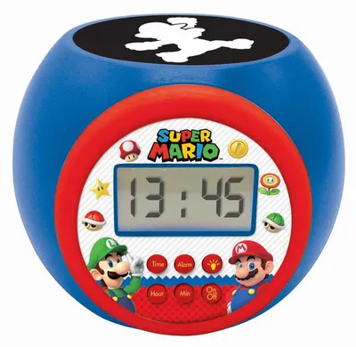 Image de Lexibook, Super Mario, réveil projecteur, RL977NILXB
