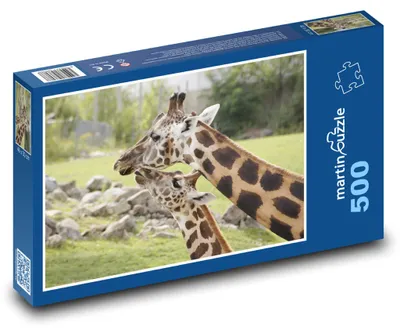 Obrázek produktu pro Puzzle 500 Žirafy v savaně - martinpuzzle