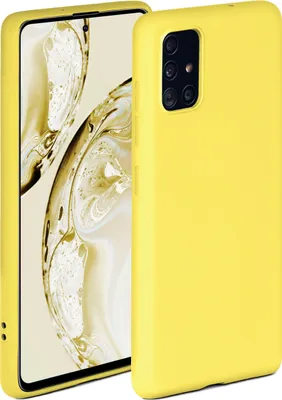 Produktbild von Soft-Case für Samsung Galaxy A51, Farbe:Narzissengelb