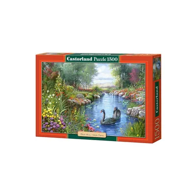 Immagine prodotto di Puzzle 1500 elementów Czarne Łabędzie Castorland Castorland