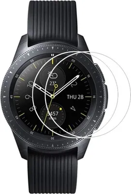 Zdjęcie produktu dla Szkło hartowane do Samsung Galaxy Watch 42mm [2 sztuki] Ochronna osłona ekranu ze szkła hartowanego Phonillico®