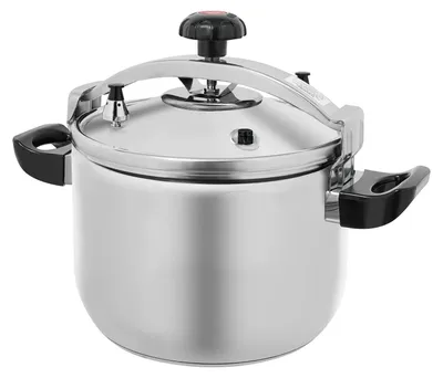Produktbild von Druckkochtopf - 7 l Schnellkochtopf - 201 Edelstahl - Arbeitsdruck 60–80 kPa - Für Gasherd - Für Gastronomie
