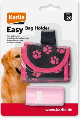 Image de Karlie EASY BAG Sac à crottes - noir-rose