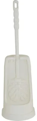 Produktbild von Toilettenburste - weis - inklusive Halter - Kunststoff - 39 cm