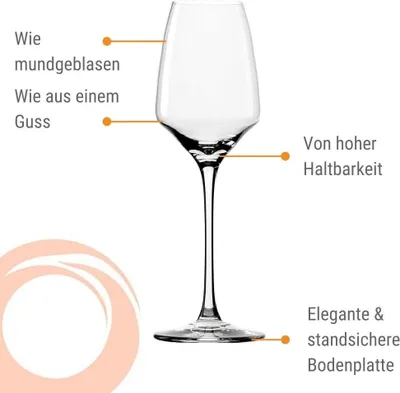 Immagine prodotto di Stölzle Lausitz Set 6 Stück EXPERIENCE Suesswein klar 220 00 04 | EAN 4012632122407