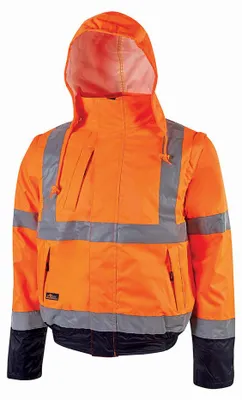 Immagine prodotto di Giacca bomber U-Power Crafty, colore: arancione fluo, taglia: XL