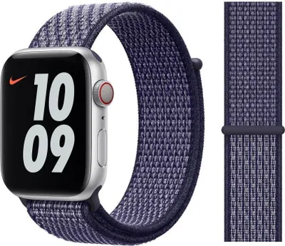 Obrázek produktu pro Originální Apple Nike Sport Loop Armband 38/40/41mm MGQG3ZM/A Purple Pulse