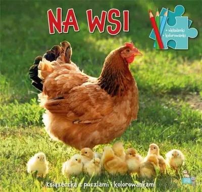 Produktbild von Książeczka z puzzlami i kolorowankami Na wsi - Opracowanie zbiorowe