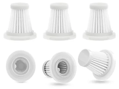 6er-Pack waschbare HEPA-Filter für Handstaubsauger