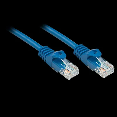 Image de LINDY Patchkabel Cat6 U/UTP Basic blau 10m