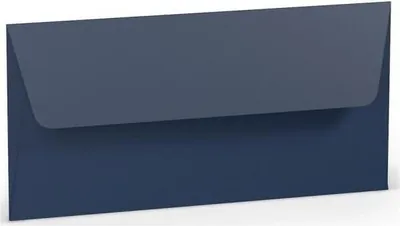 Produktbild von Briefumschlag DL Nassklebung Seidenfutter Jeans