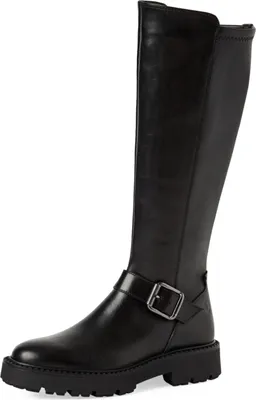 Produktbild von Tamaris Damen Elegante Stiefel Stretch Schaft 1-25603-45 Schwarz