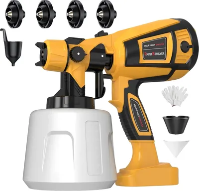 Obrázok produktu pre Elektrická striekacia pištoľ, výkon 1000 W, objem 1400 ml, 1400 ml, zástrčka EÚ