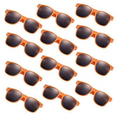 Immagine prodotto di Occhiali da sole 24 pezzi - Occhiali da sole per bambini - Protezione UV400 - Lenti polarizzate - Occhiali da sole per feste - Colore arancione