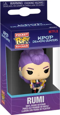 Obrázok produktu pre Kľúčenka Pocket POP s motívom KPop, séria Demon Hunters, Rumi