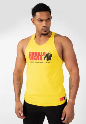 Produktbild von Gorilla Wear Classic Tank Top gelb M