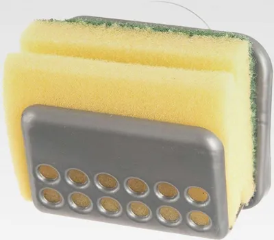 Produktbild von Spülschwammhalter Schwammhalter Spültuchhalter grau