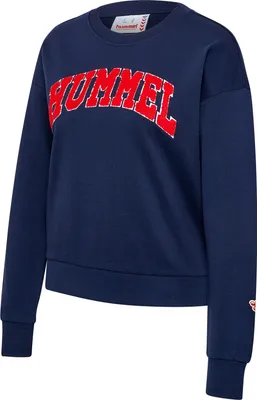 Produktbild von hummel hmlIC BILLIE Sweatshirt Damen 7666 - peacoat S