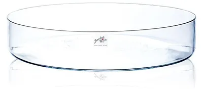 Produktbild von Glasschale, Dekoschale CORA rund H. 8cm D. 39cm transparent Sandra Rich