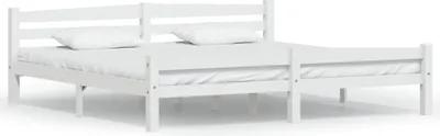 Immagine prodotto di vidaXL Letto in legno massiccio di pino bianco 200x200 cm