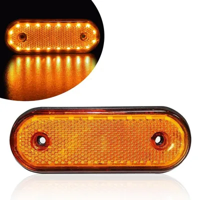 Produktbild von Gelbe LED-Positionsleuchte, 20 LEDs - 24 V