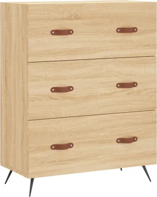 Obrázok produktu pre vidaXL Komoda Sonoma dub 69,5x34x90 cm výrobok z dreva