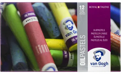 Produktbild von Royal Talens Van Gogh Ölpastelle 12 Farben Profi-Set