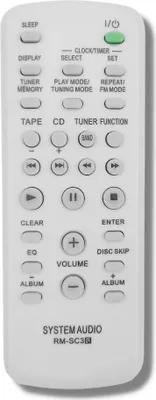 Produktbild von Ersatz Sony Fernbedienung für RM-AMU053