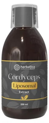 Obrázok produktu pre Lipozomálny extrakt Cordyceps (40% polysacharidy) - 200 ml - Herbatica