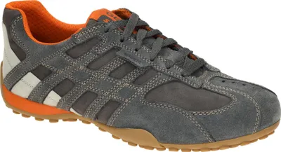 Zdjęcie produktu dla Geox SNAKE ORIGINAL A buty męskie - trampki - niskie buty szare rekreacyjne NOWOŚĆ