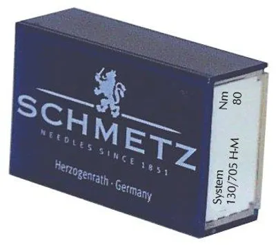 Nähmaschinennadeln Microtex 80/12, 100 Stück