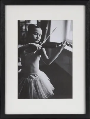 Image de Henzo Cadre photo en bois Viola 18x24 cm noir