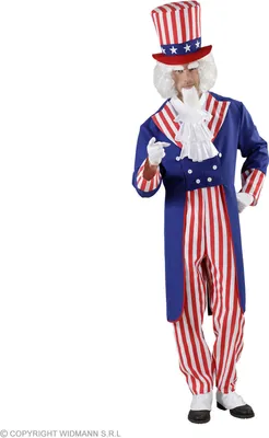Produktbild von MR. AMERICA (Frack, Hemd mit Jabot,Hosen, Hut) XXL